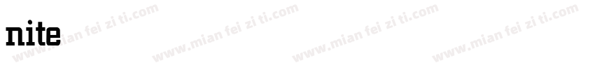 nited Sans Cond字体转换